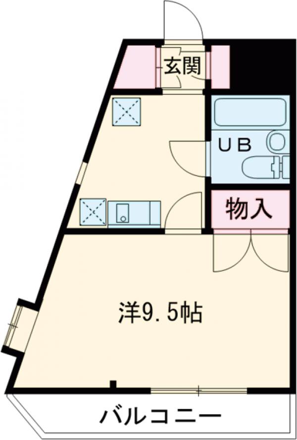 ファミリーナ・タマⅢの間取り