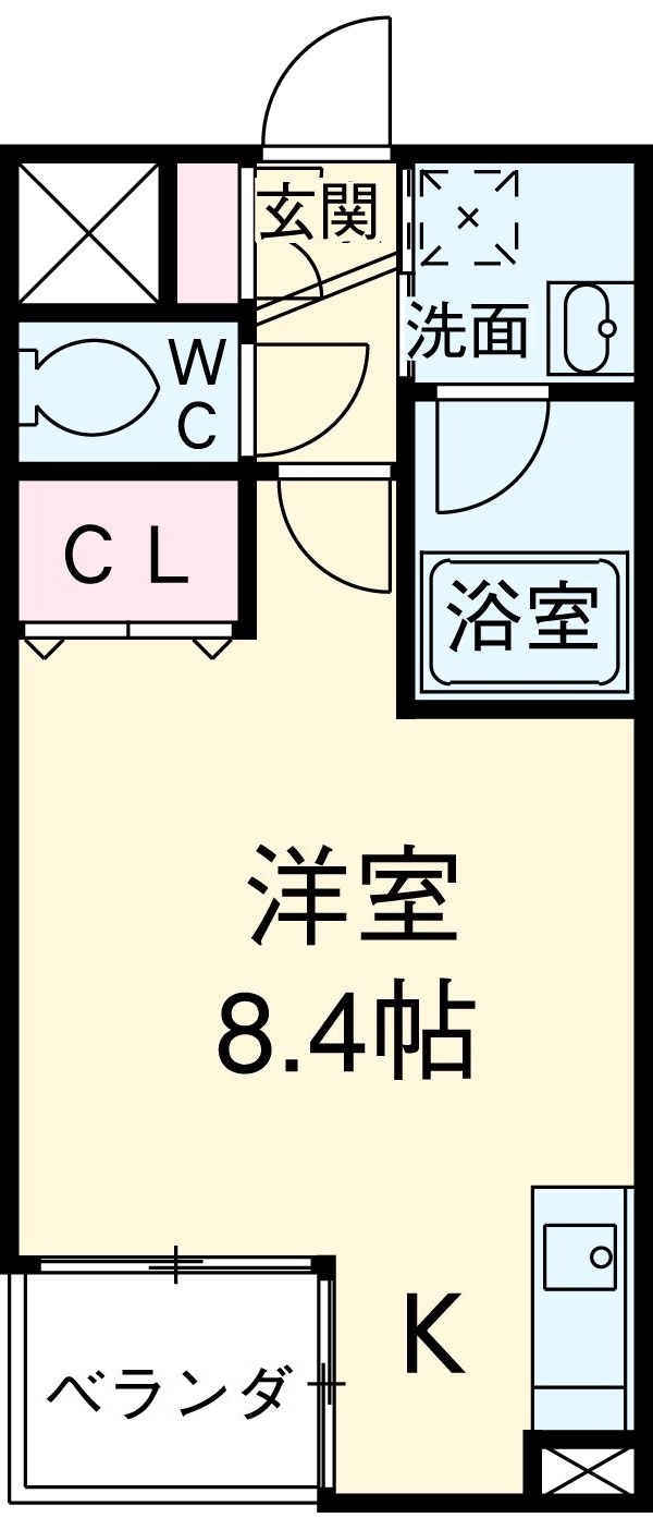 CITY SPIRE 名駅北の間取り