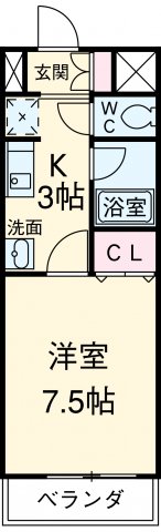 CITY SPIRE 名駅北の間取り