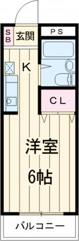 エスポワール百草園の間取り