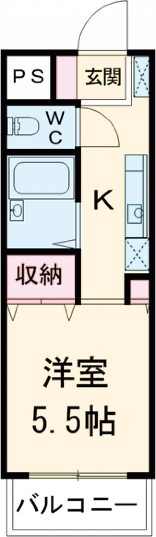 ジュネス桜ヶ丘の間取り