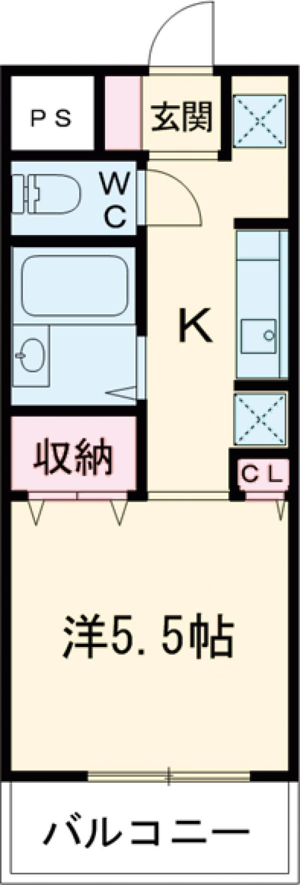 ジュネス桜ヶ丘の間取り