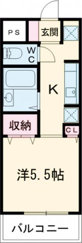 ジュネス桜ヶ丘の間取り