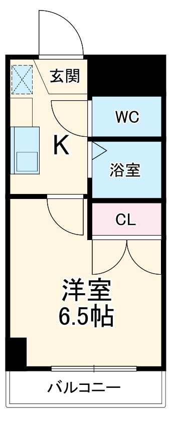 エクセレンス鳩岡の間取り