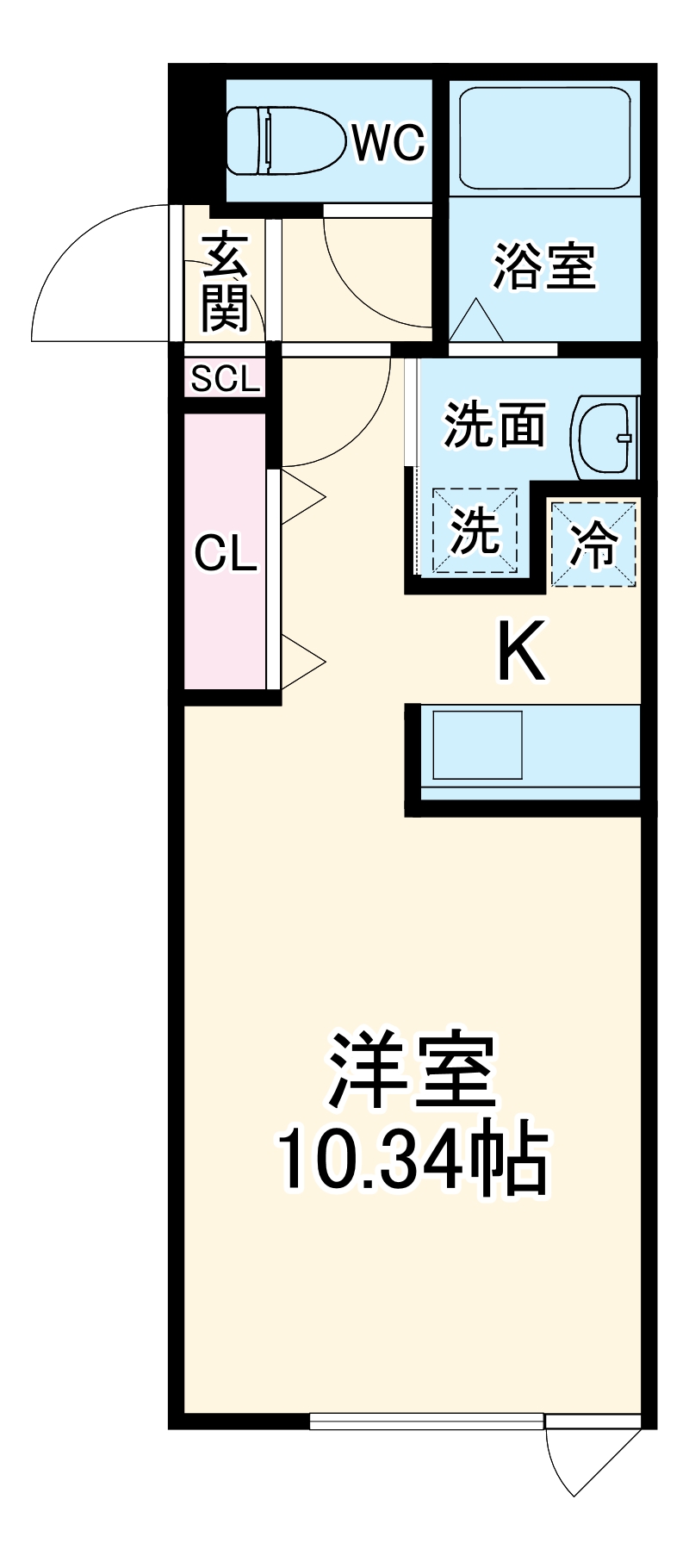 Branche城西の間取り