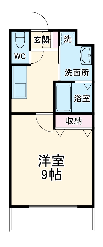 ディアコート笹塚の間取り