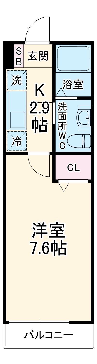 ウィステリアRの間取り