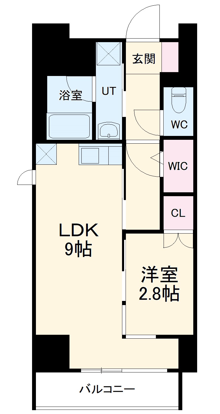 Conde葵一丁目の間取り