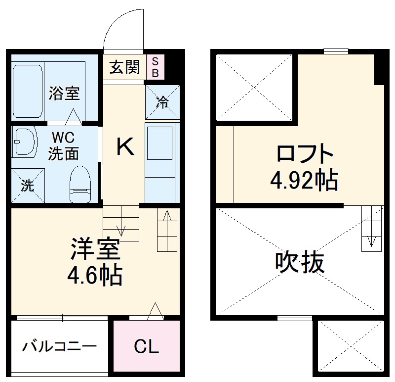 ラフェリオⅡの間取り