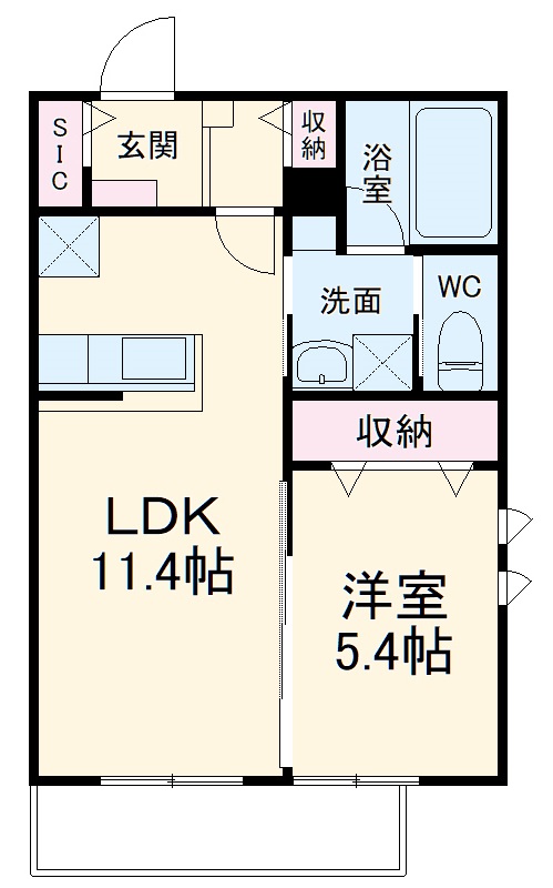 ウィスタリアの間取り