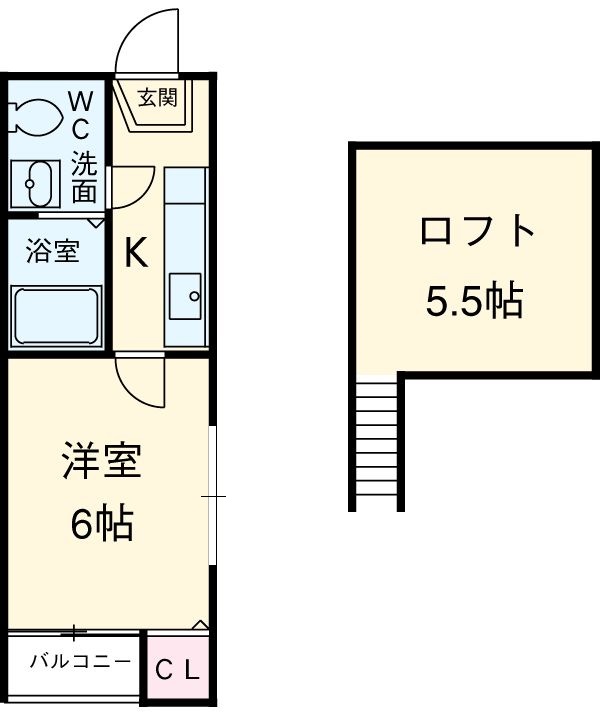 マインハイム枇杷島の間取り