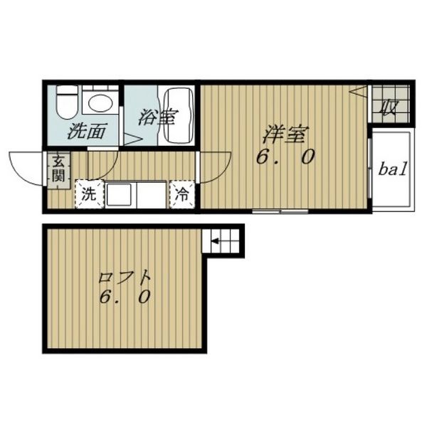 マインハイム枇杷島の間取り
