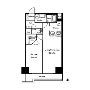 パークアクシス丸の内の間取り