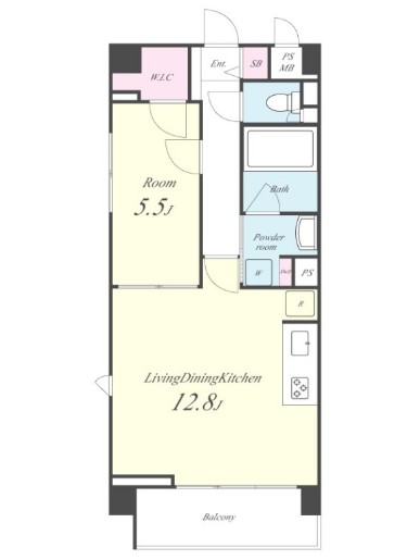 カーサミツクラの間取り