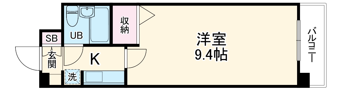 フィオーレ古出来の間取り
