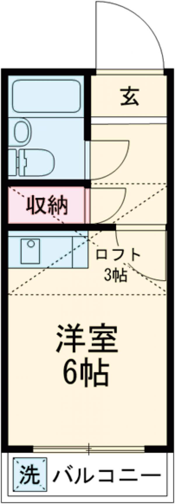 コーポアメニティⅡの間取り