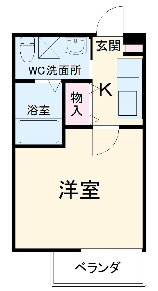 アットリラ行徳の間取り