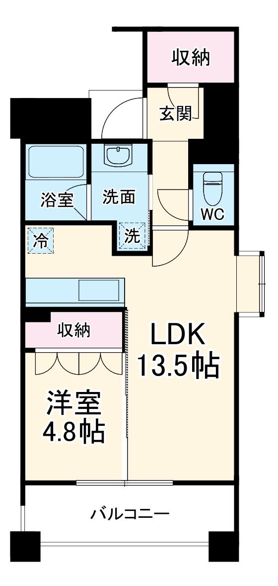 プライムメゾン東桜の間取り
