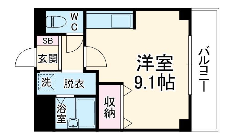 エメラルド ノービレⅡの間取り
