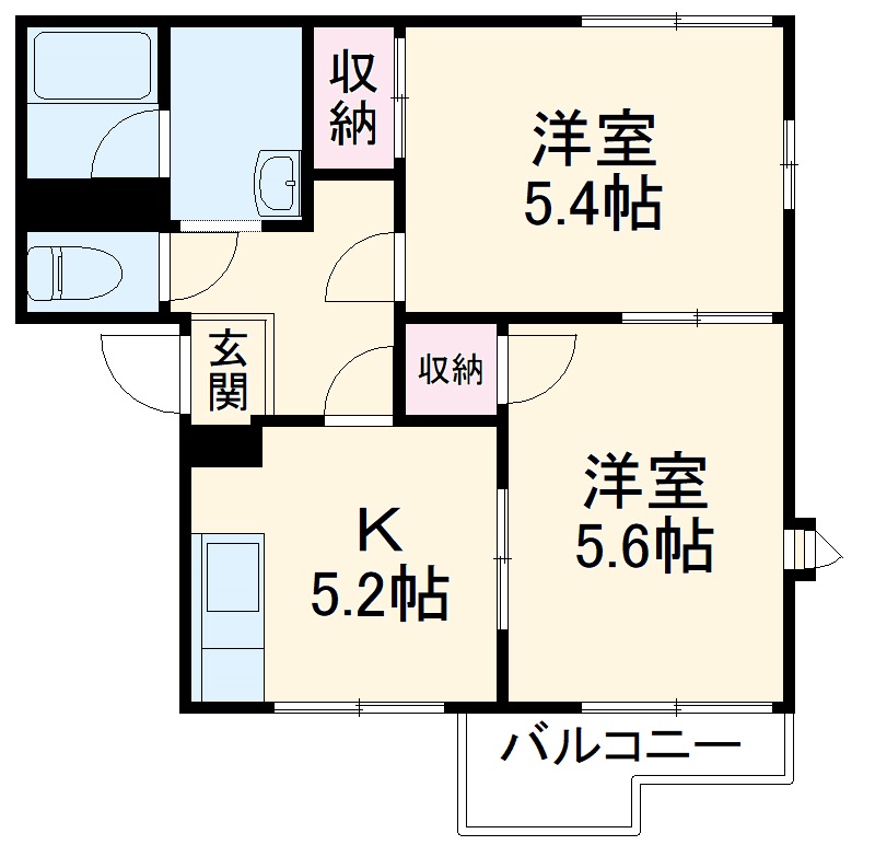 ブレーメンさがみ野の間取り