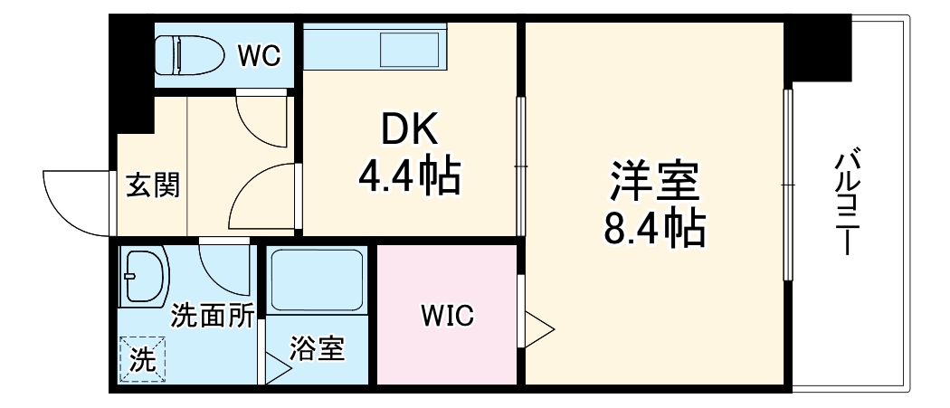 サンステージ泉の間取り