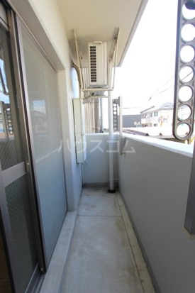 12/24 バルコニー