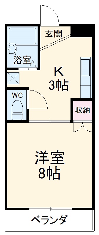 リバーサイドMの間取り