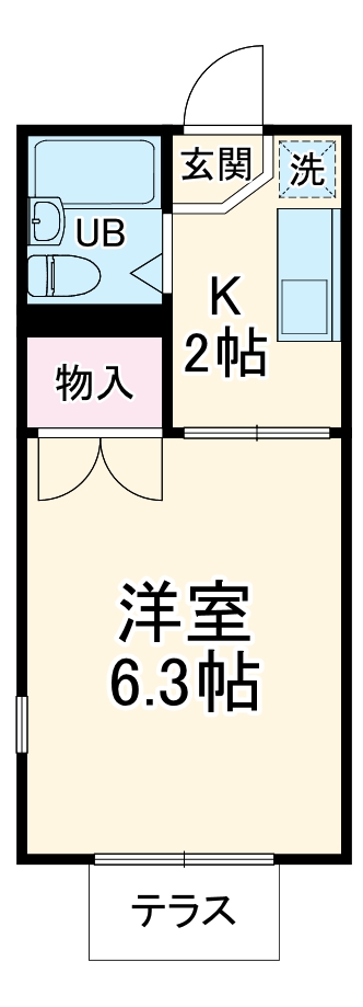 メゾン南行徳の間取り
