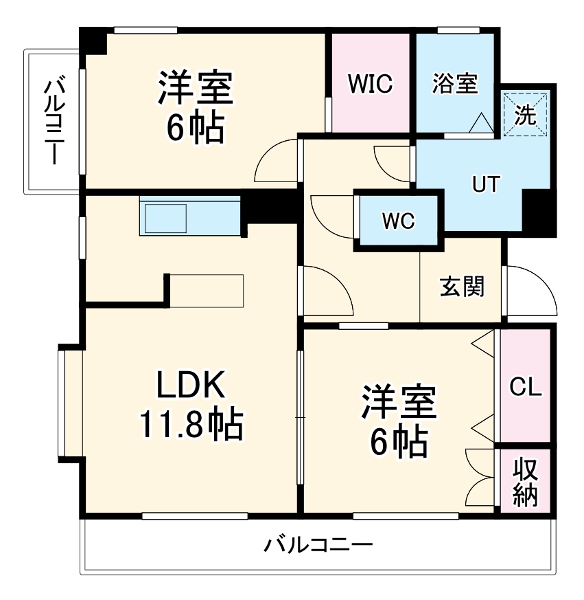 ドリーム神門の間取り