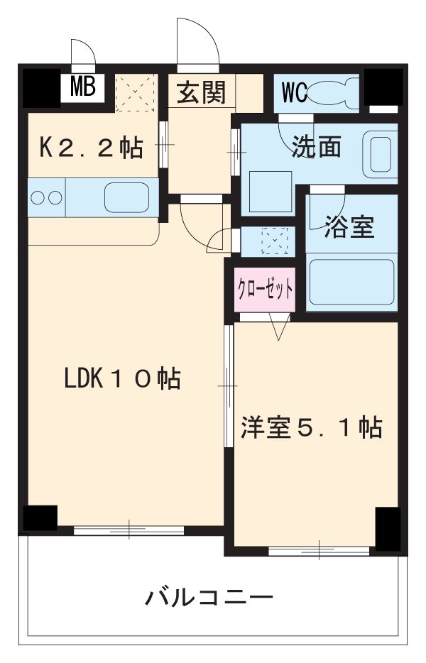 FS.幅下の間取り