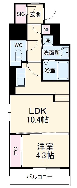 ドゥーエ千種の間取り