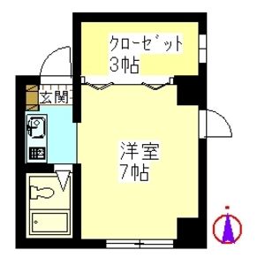 ドリームハイツエンデバーの間取り