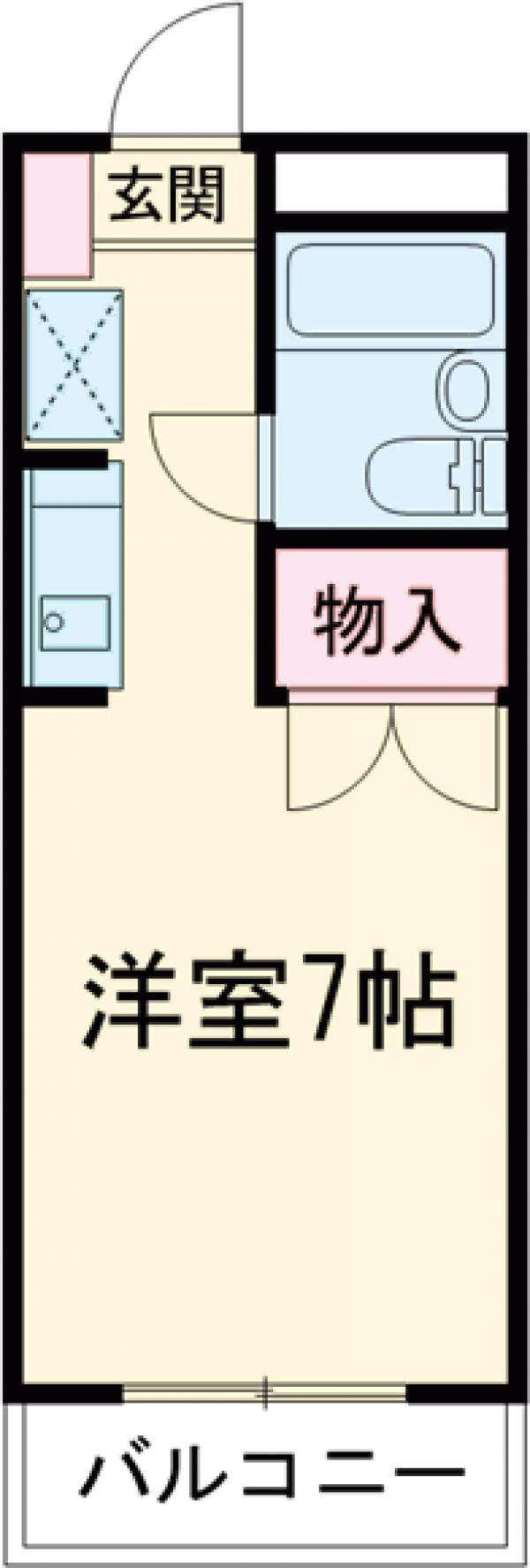 マミリロイヤル永山の間取り