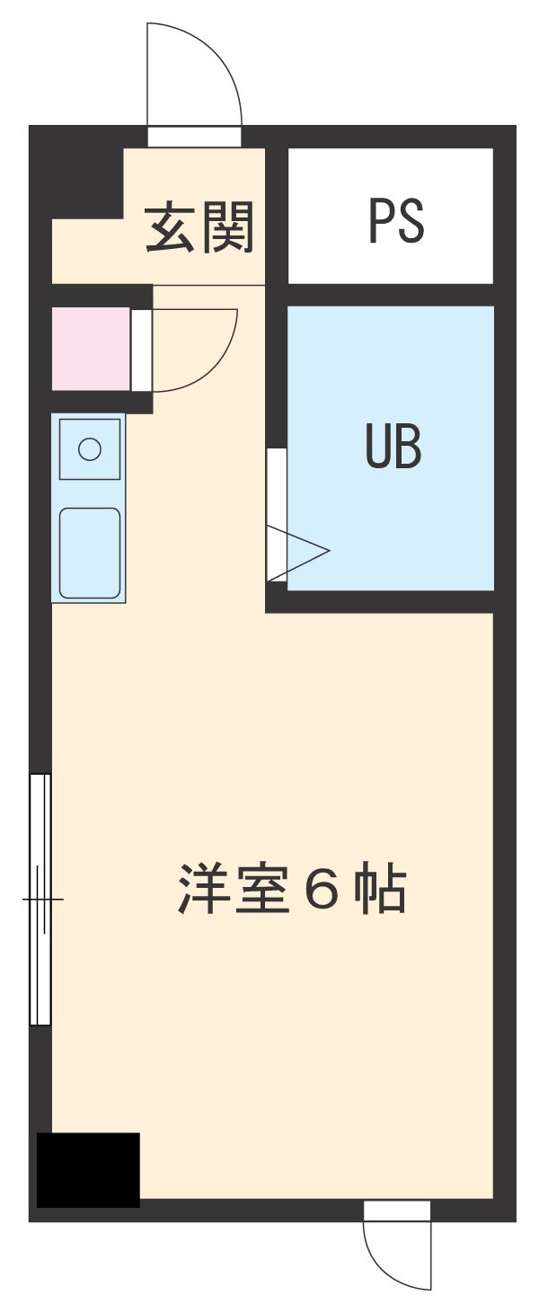 植村ビルの間取り