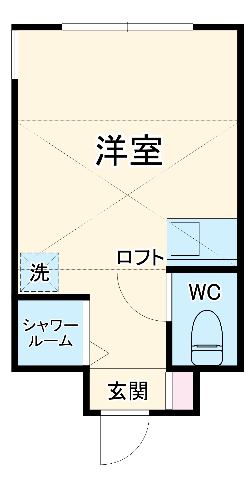 リエート横浜磯子の間取り
