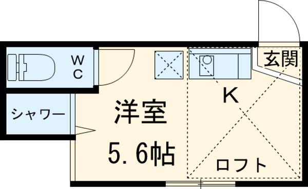 リエート横浜磯子の間取り