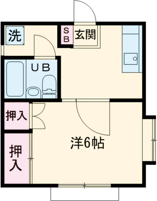 メゾンMOTOの間取り