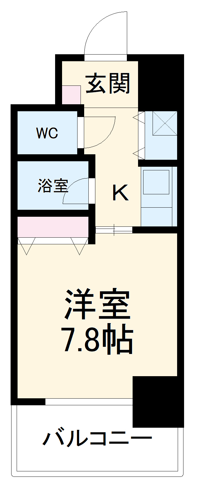 ＡＸＩＳ桜通内山の間取り