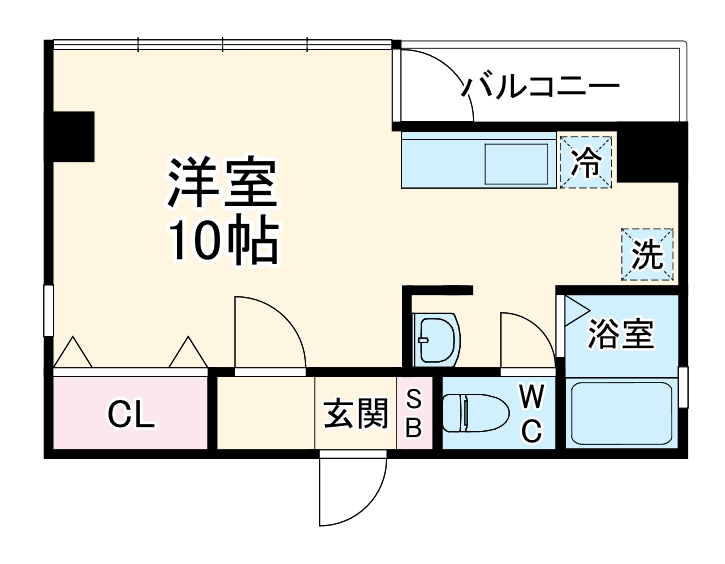 プリマベーラ名駅の間取り