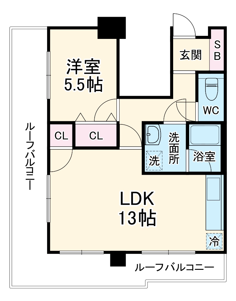 パラティーノ井東の間取り