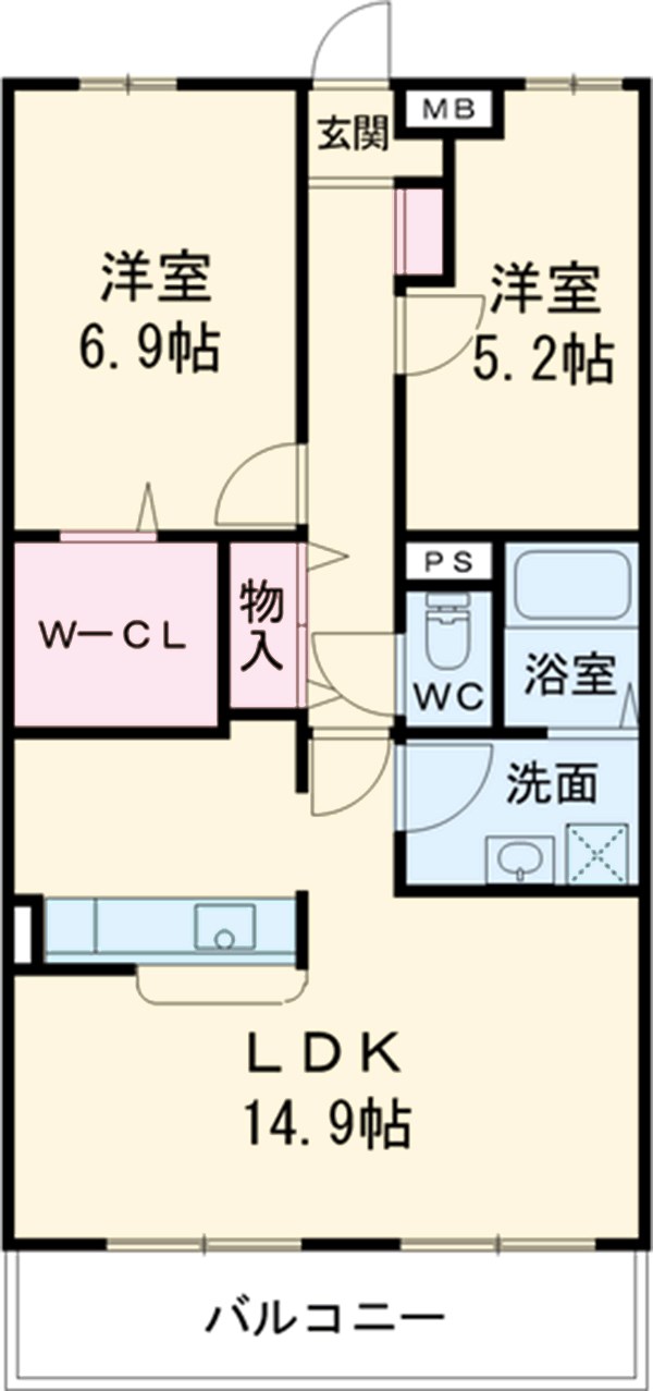 2/30 間取