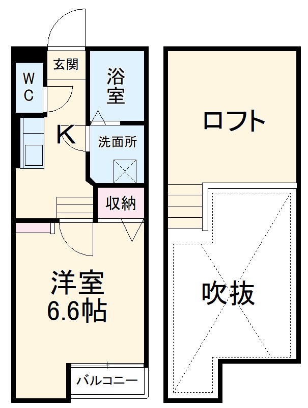Creo庄内通の間取り