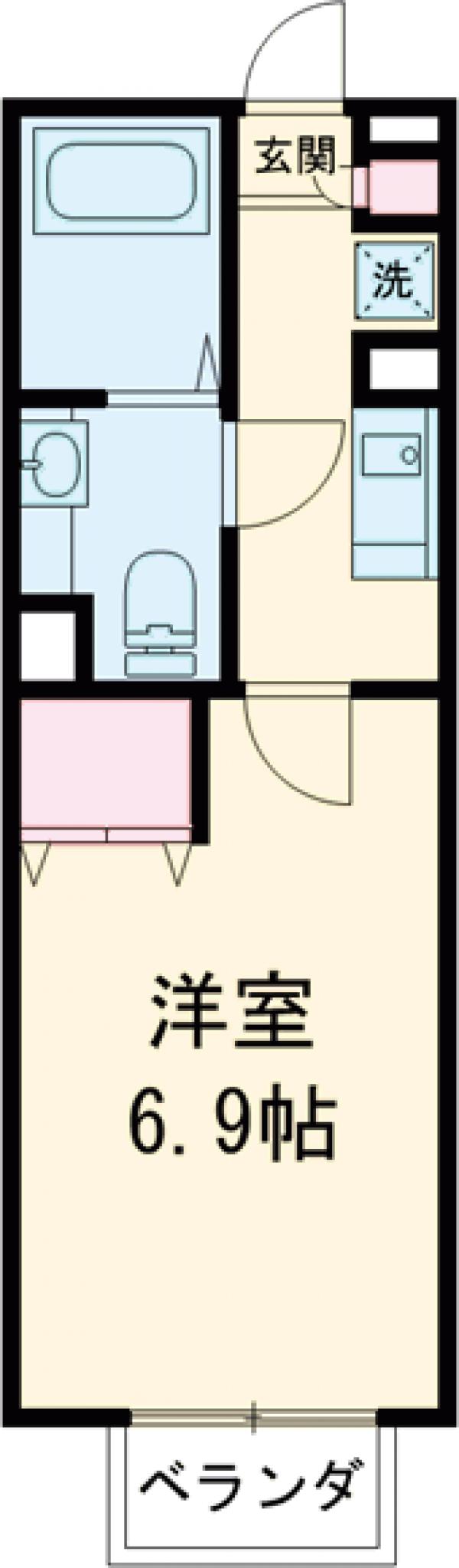 クレールメゾンⅡの間取り