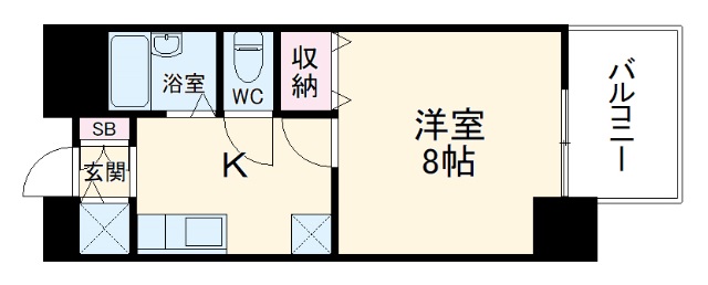 ノーブル千種の間取り
