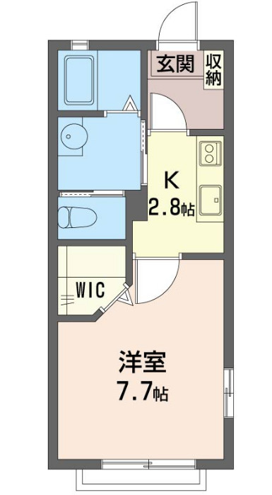 リバーサイドハシバの間取り