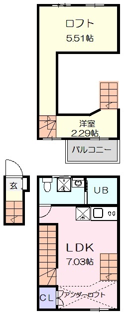 Ｃａｓｔａｎａの間取り