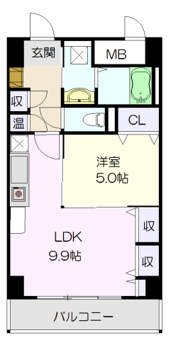プレステージ千種の間取り