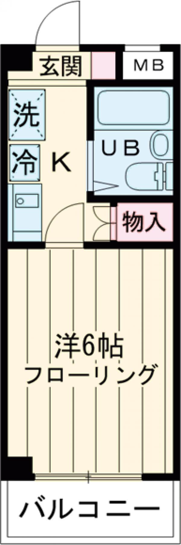 檜の森ハイツの間取り