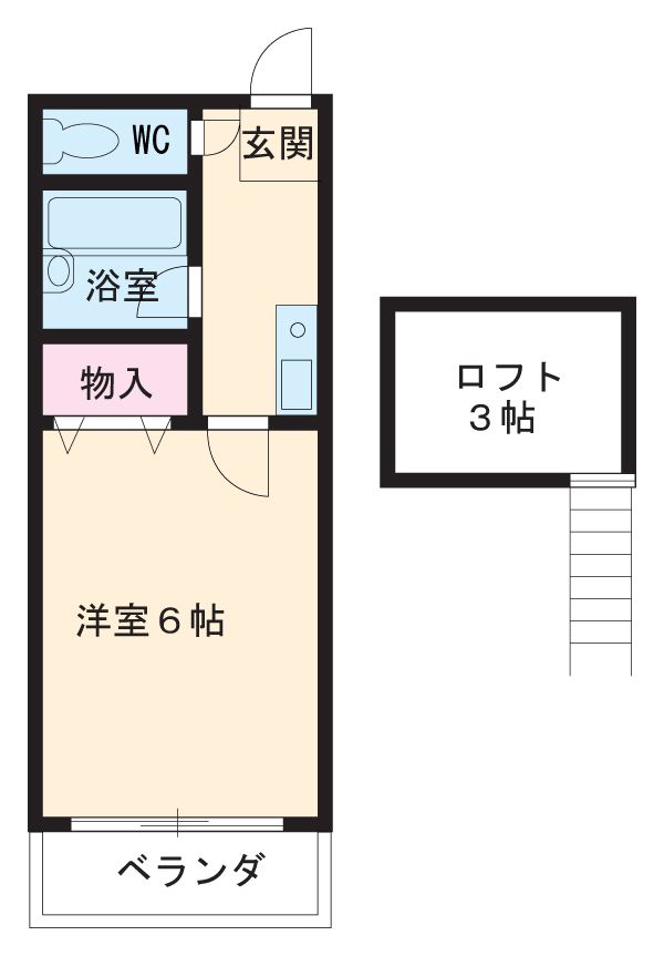 タウンコートの間取り