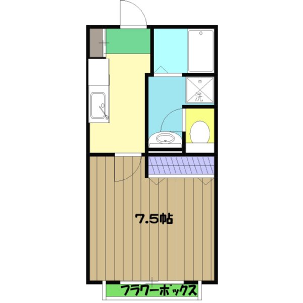 ラ・ドゥチェの間取り